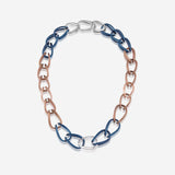 Pianegonda Collana a catena corta modulare - TECUM - Argento 925‰, Bronzo