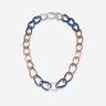Pianegonda Collana a catena corta modulare - TECUM - Argento 925‰, Bronzo