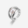 Pianegonda Anello a doppia fascia - TECUM - Argento 925‰
