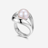 Pianegonda Anello con perla - TECUM - Argento 925‰