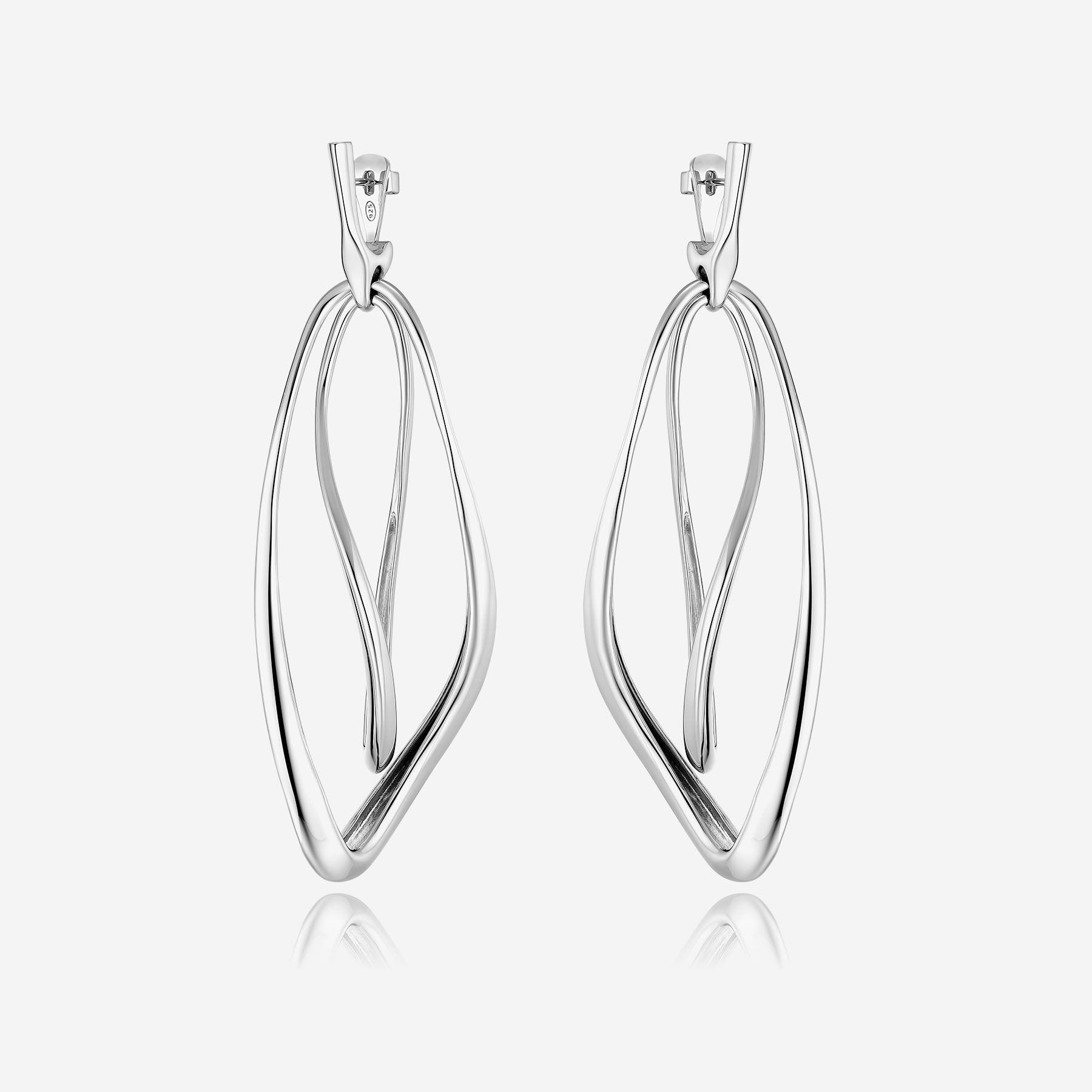 Pianegonda Orecchini doppi pendenti - CONVERSUS - Argento 925‰