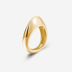 Pianegonda Anello a fascia sottile - CONVERSUS - Oro 9 kt