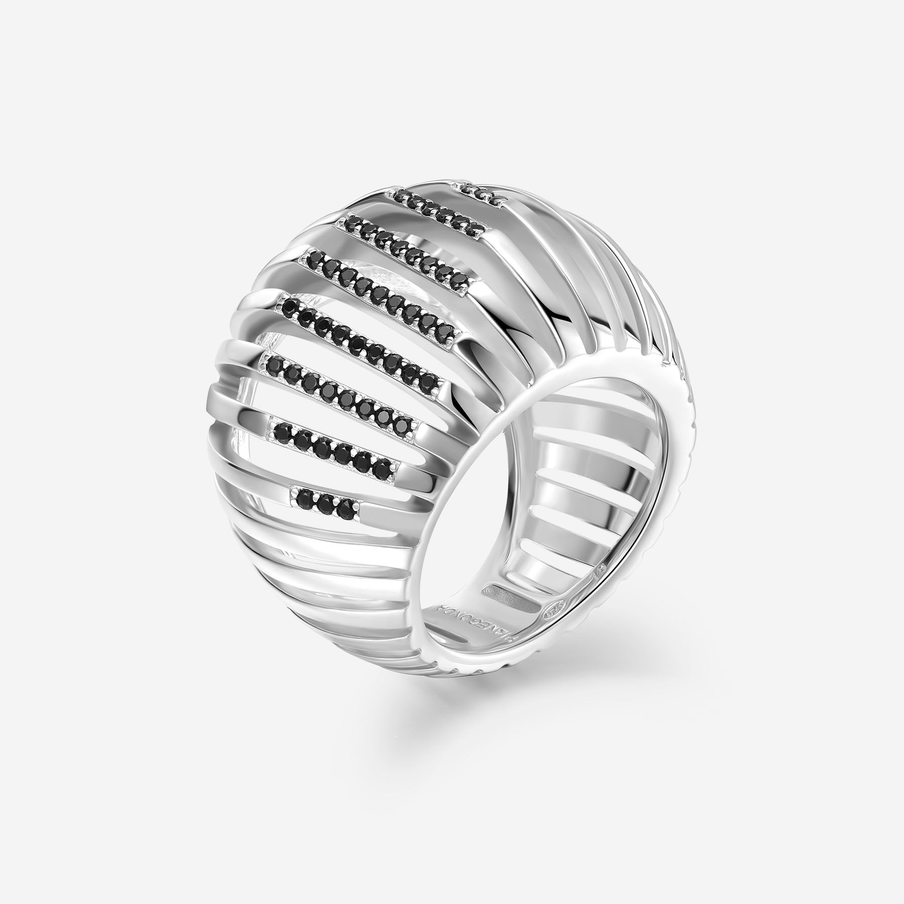 Pianegonda Anello a fascia larga - DORIFORA - Argento 925‰