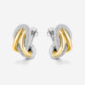 Pianegonda Orecchini a lobo - FOEDUS - Argento 925‰, Placcatura Oro 18 kt