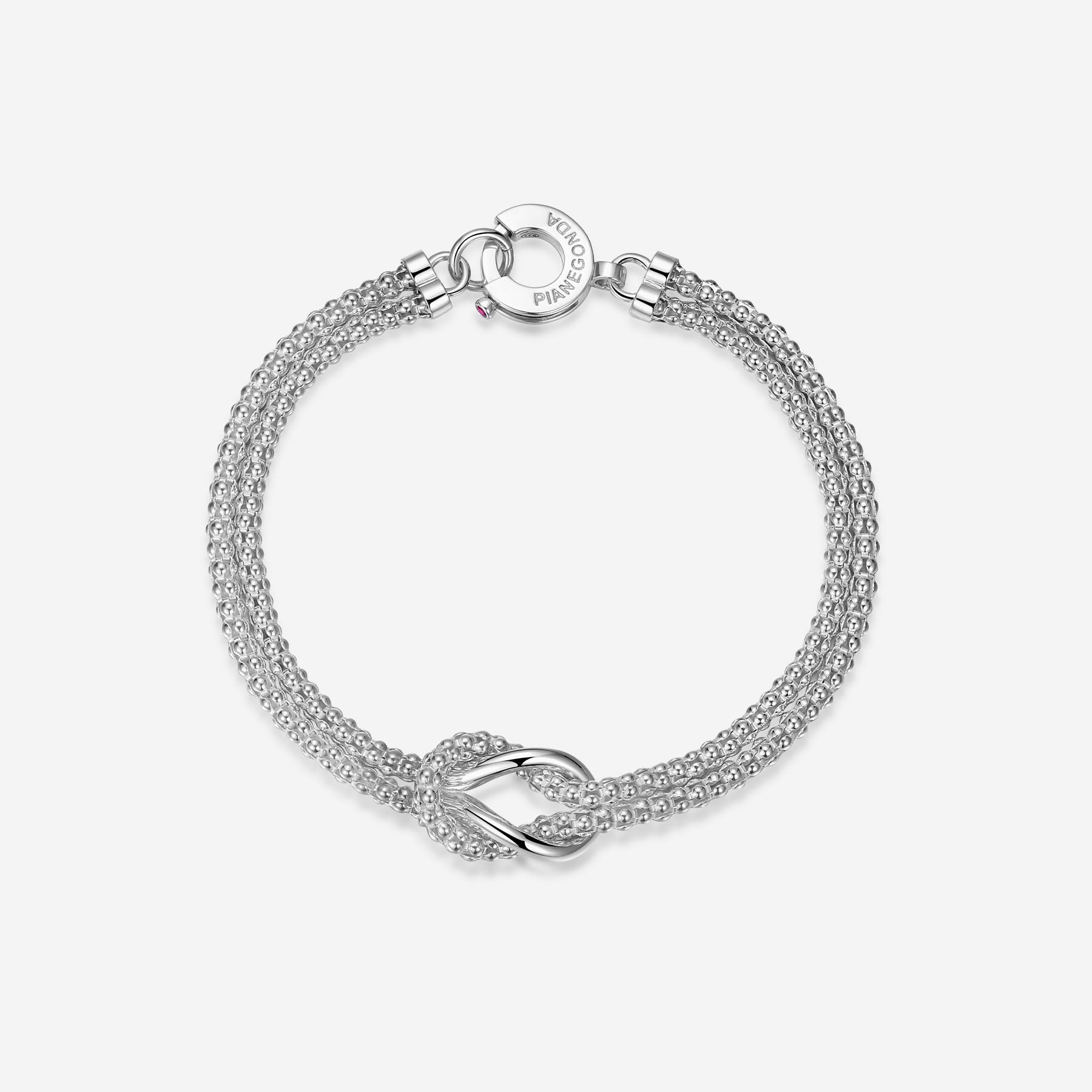 Pianegonda Bracciale morbido sottile - FOEDUS - Argento 925‰