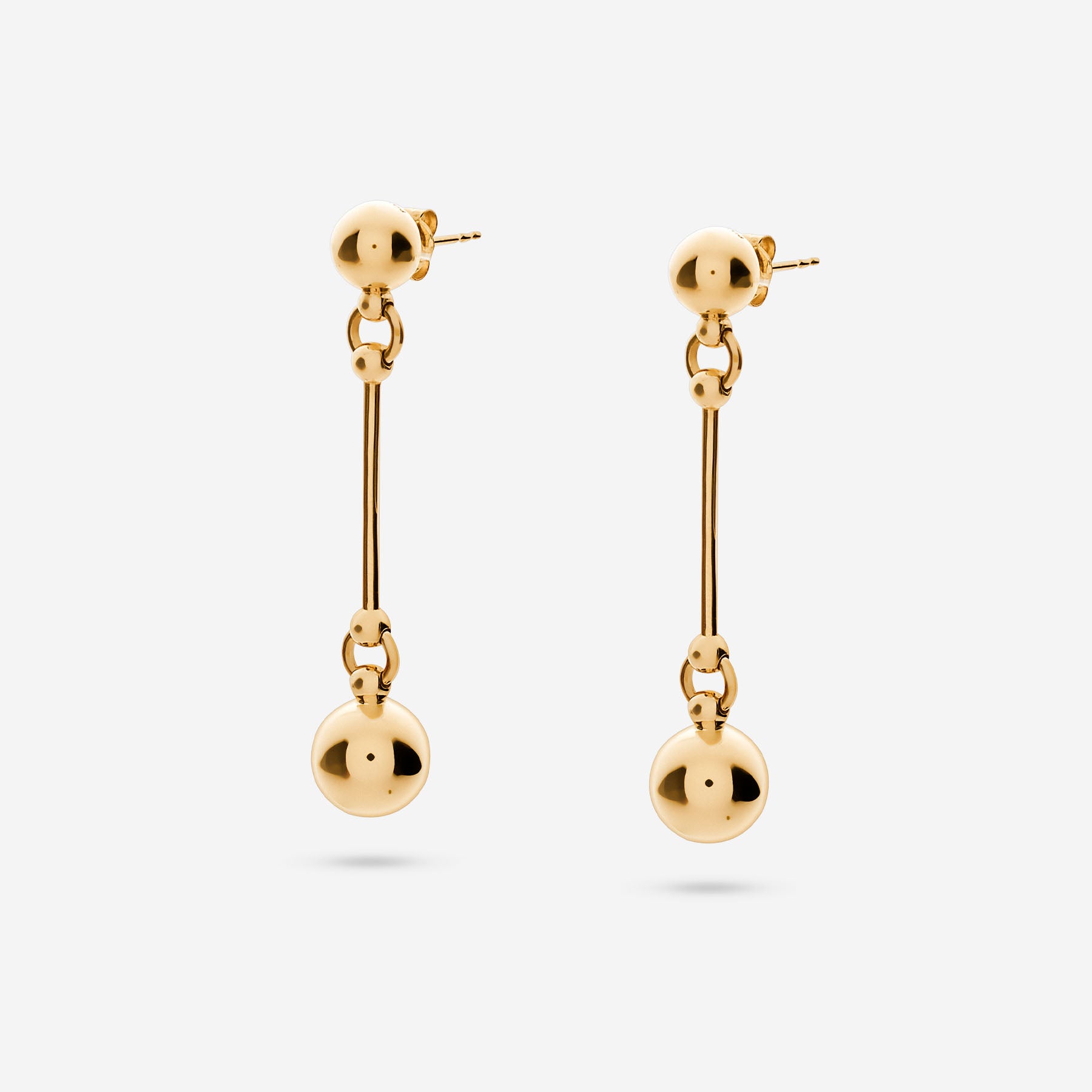 Pianegonda Orecchini lunghi Amore - ASSOLUTO GOLD - Oro 18 kt