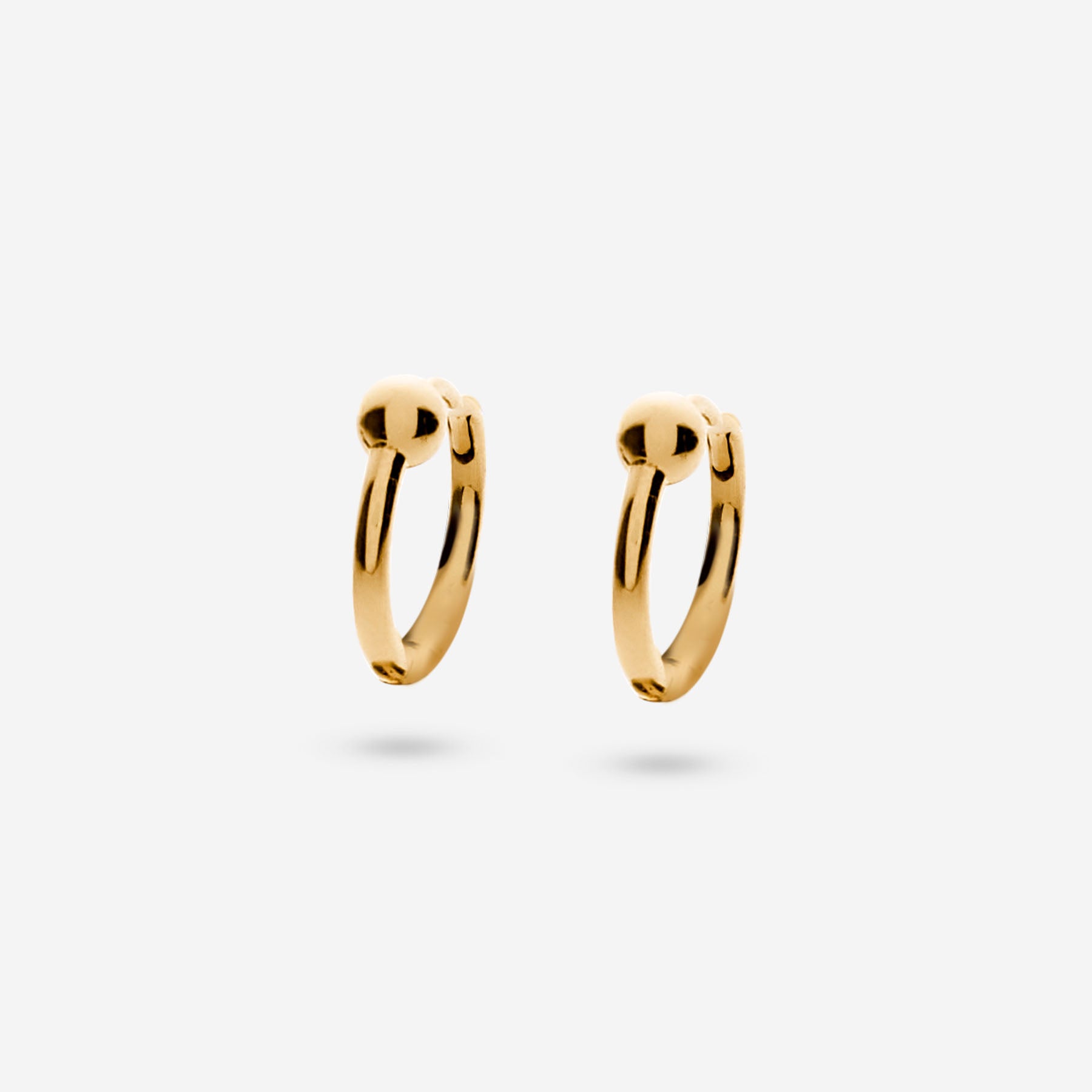 Pianegonda Orecchini a cerchio Infinito - ASSOLUTO GOLD - Oro 18 kt