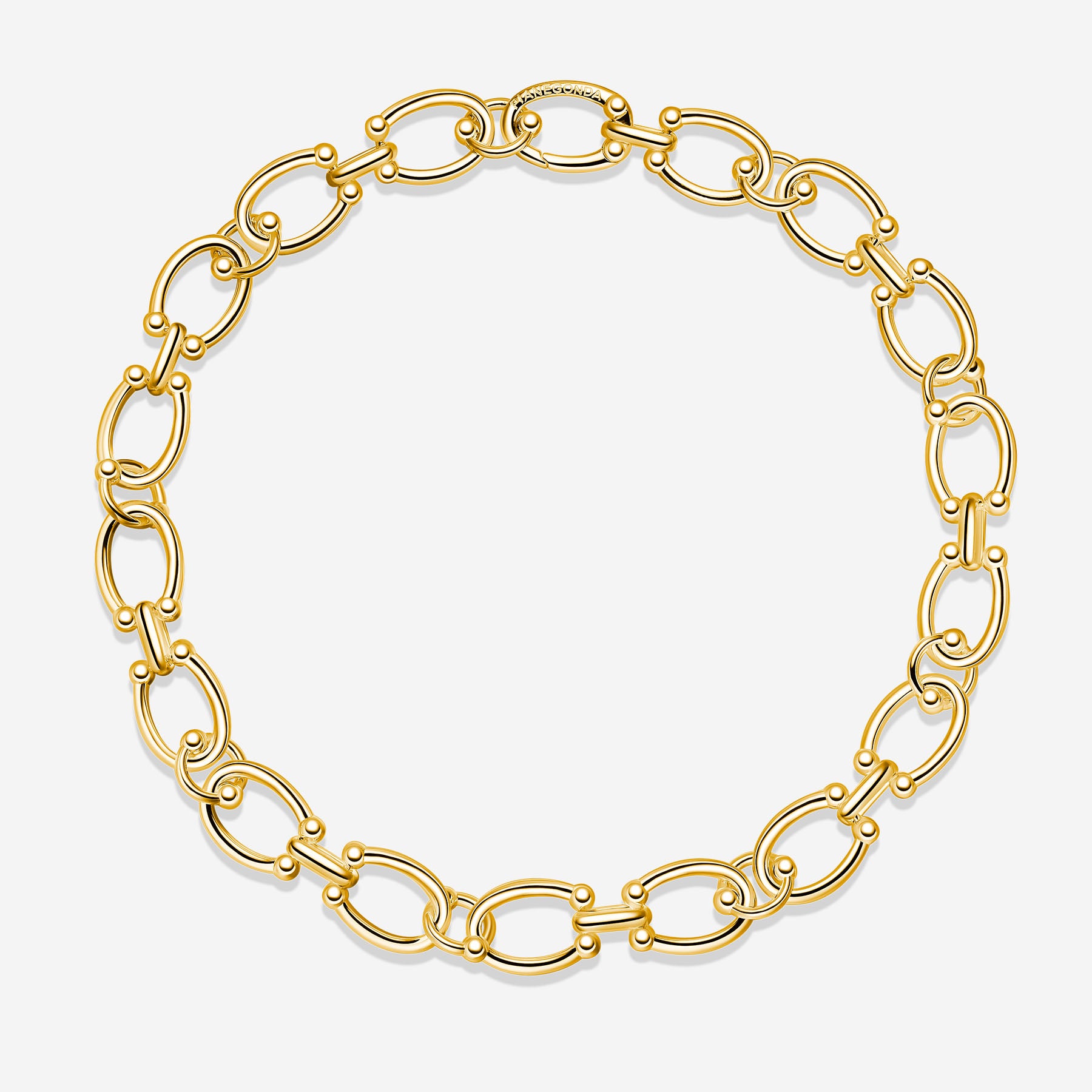 Pianegonda Collana con catena - ASSOLUTO GOLD - Oro 18 kt