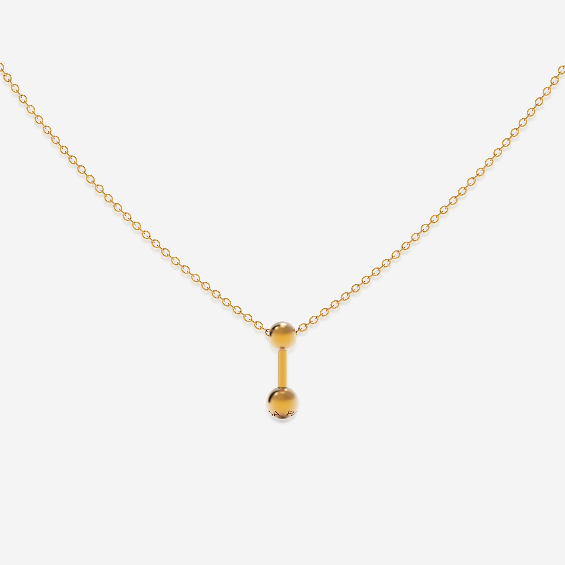Pianegonda Collana con ciondolo Infinito - ASSOLUTO GOLD - Oro 18 kt