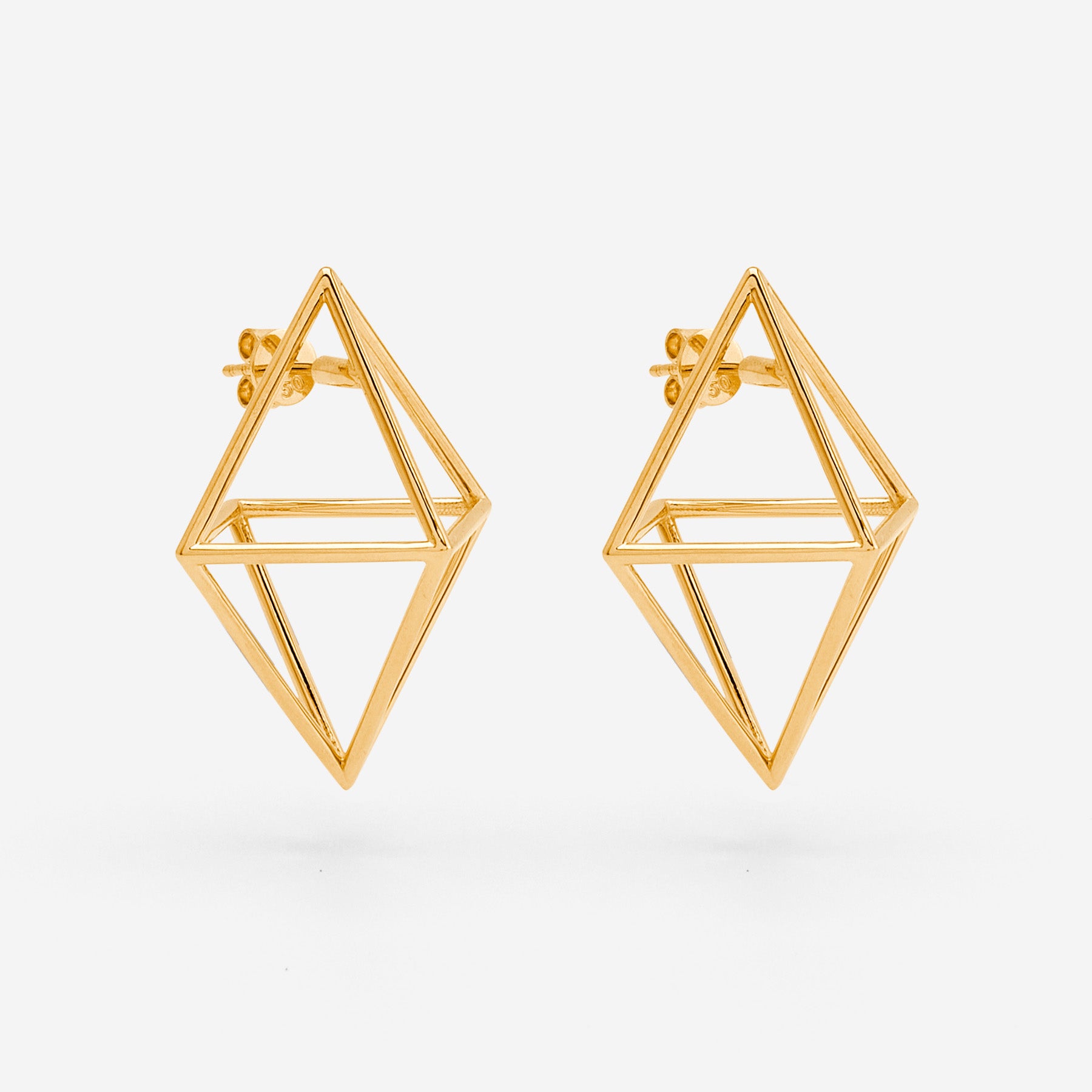 Pianegonda Orecchini a lobo - KOSMOS GOLD - Oro 18 kt