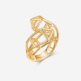 Pianegonda Anello contrariè - KOSMOS GOLD - Oro 18 kt