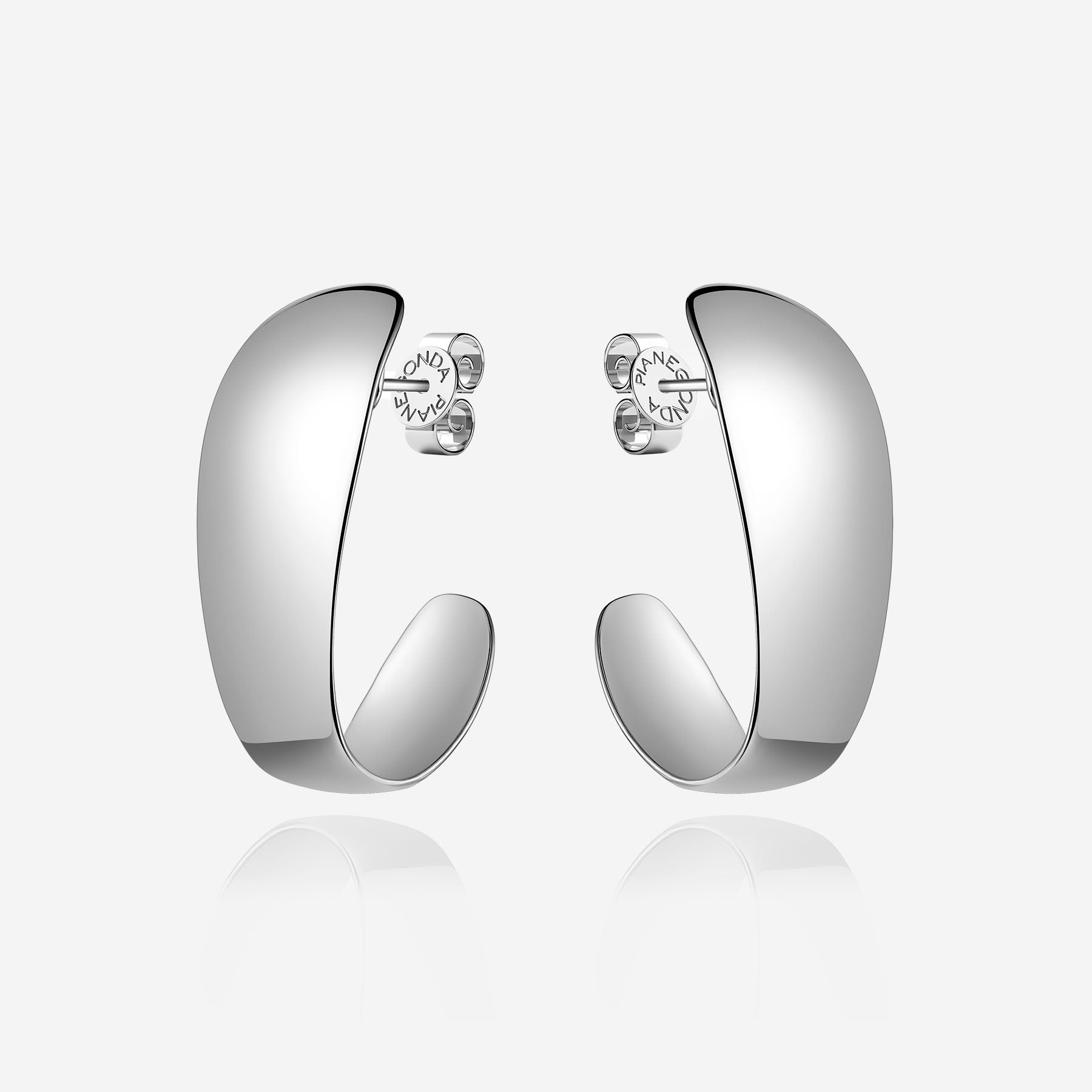 Pianegonda Orecchini semicerchio - CLIPEA - Argento 925‰