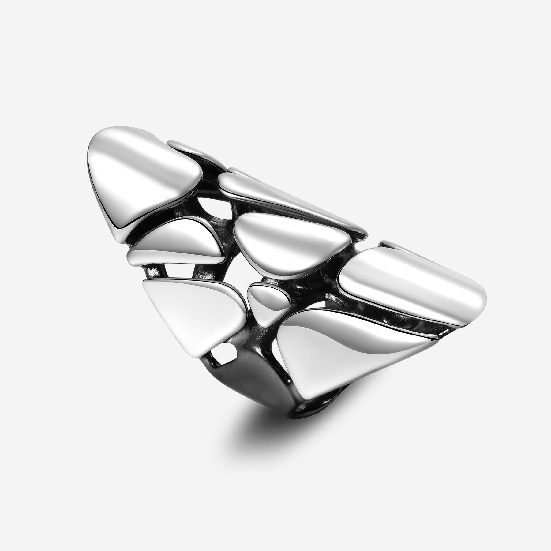 Pianegonda Anello allungato - CLIPEA - Argento 925‰