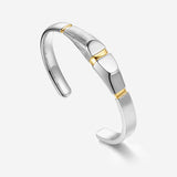 Pianegonda Bracciale rigido - IMPERFECTUM - Argento 925‰, Placcatura Oro 18 kt