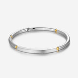 Pianegonda Bracciale rigido - IMPERFECTUM - Argento 925‰, Placcatura Oro 18 kt