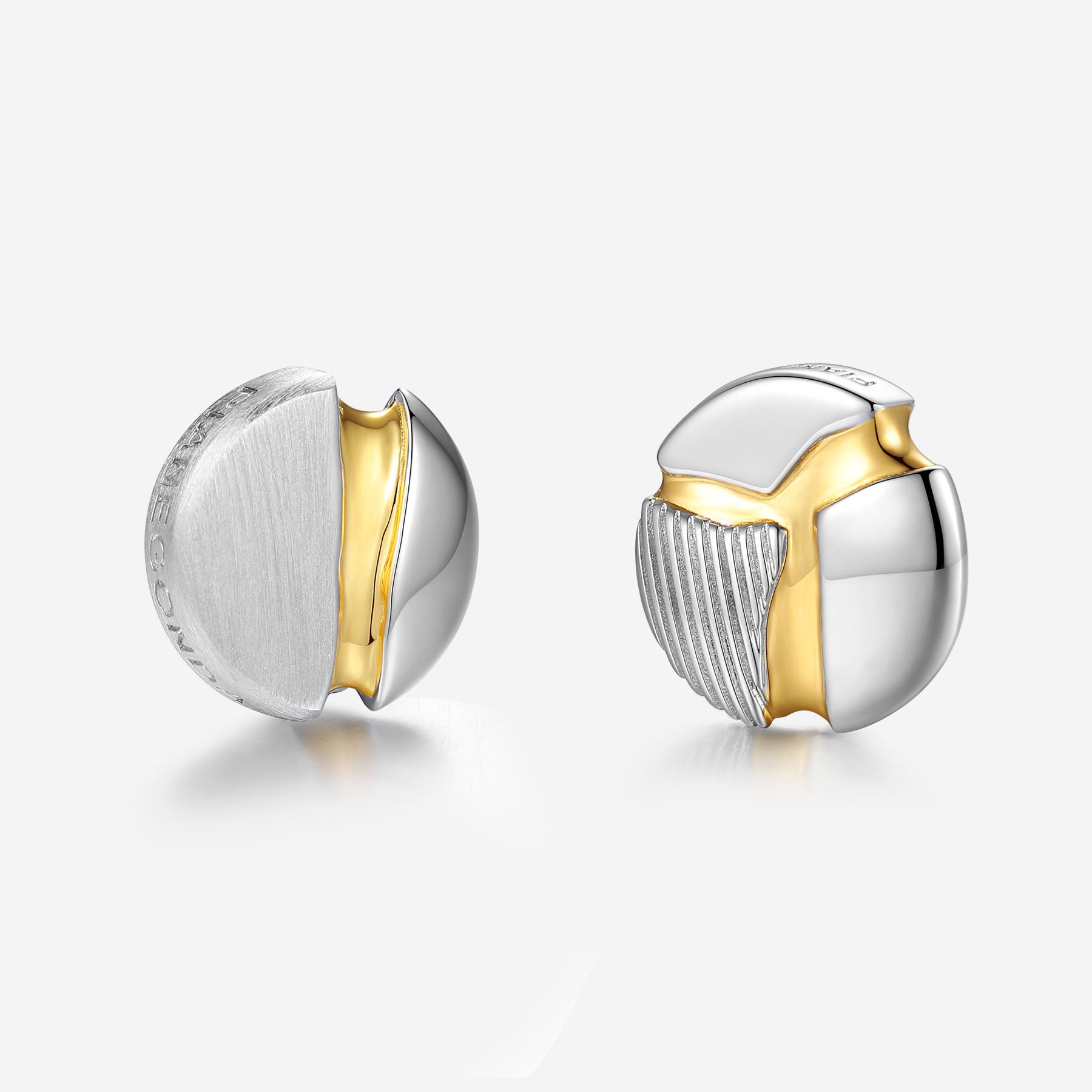 Pianegonda Orecchini a lobo - IMPERFECTUM - Argento 925‰, Placcatura Oro