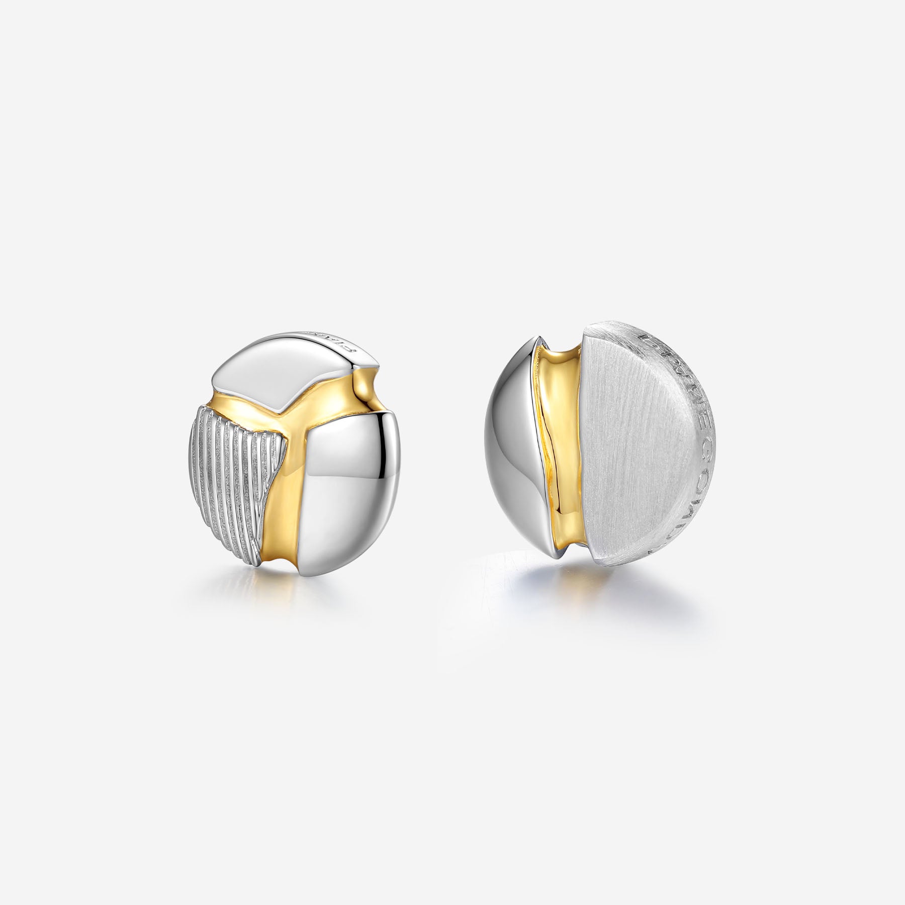 Pianegonda Orecchini a lobo - IMPERFECTUM - Argento 925‰, Placcatura Oro