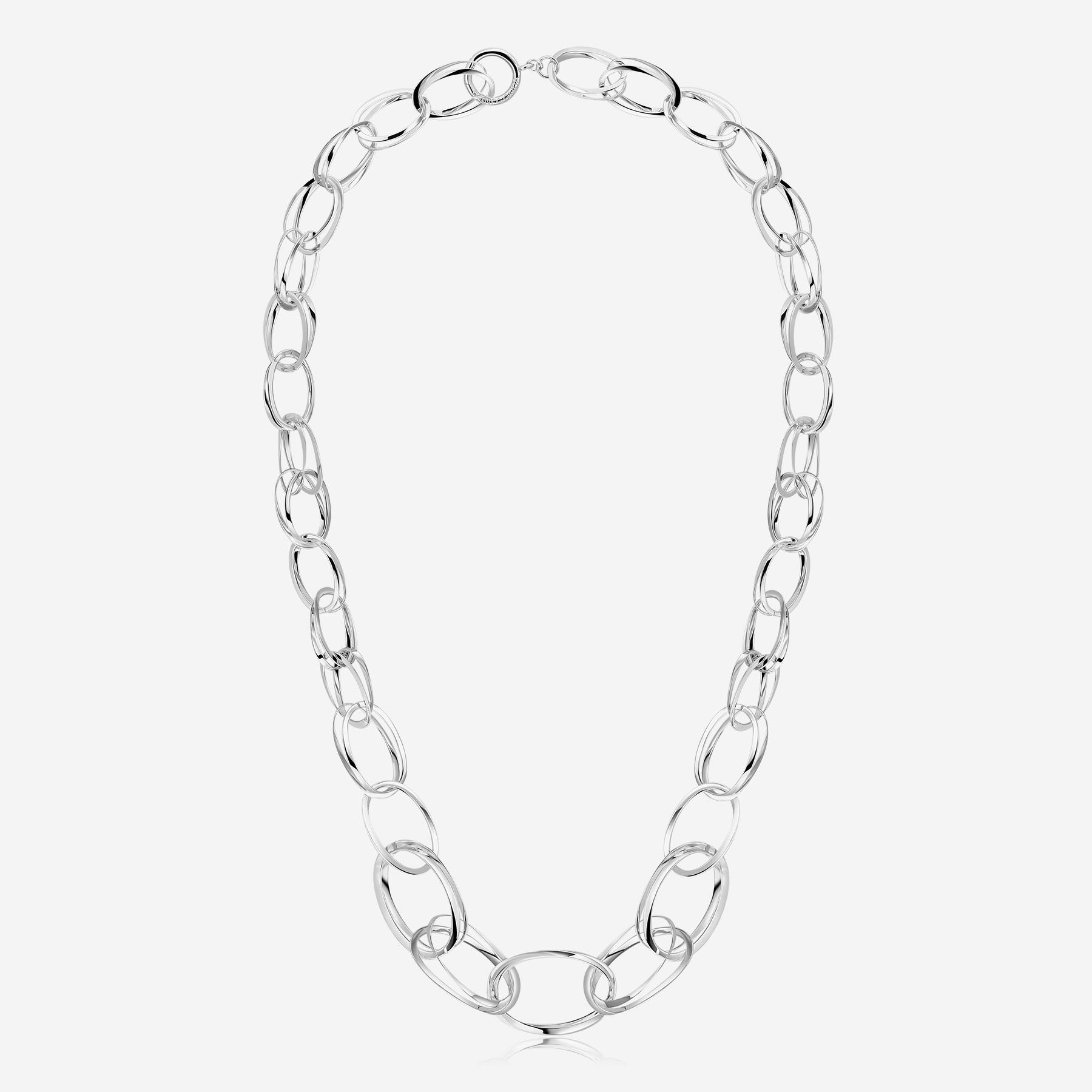 Pianegonda Collana a catena lunga - SCRIPTA - Argento 925‰