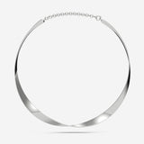 Pianegonda Choker rigido - SCRIPTA - Argento 925‰