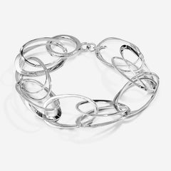 Pianegonda Bracciale a catena - SCRIPTA - Argento 925‰
