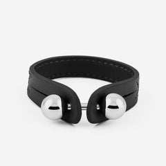 Pianegonda Bracciale in pelle - ASSOLUTO - Argento 925‰