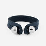 Pianegonda Bracciale in pelle - ASSOLUTO - Argento 925‰