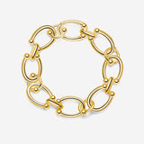 Pianegonda Bracciale a catena - ASSOLUTO - Argento 925‰, Placcatura Oro 18 kt