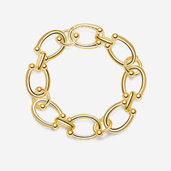 Pianegonda Bracciale a catena - ASSOLUTO - Argento 925‰, Placcatura Oro 18 kt