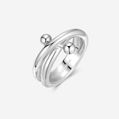 Pianegonda Anello doppio giro - ASSOLUTO - Argento 925‰