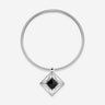 Pianegonda Collier rigido pendente rombo - KOSMOS - Argento 925‰
