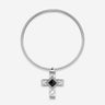 Pianegonda Collier rigido pendente croce - KOSMOS - Argento 925‰