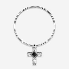 Pianegonda Collier rigido pendente croce - KOSMOS - Argento 925‰