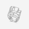 Pianegonda Anello geometrico - KOSMOS - Argento 925‰