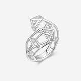 Pianegonda Anello contrariè - KOSMOS - Argento 925‰