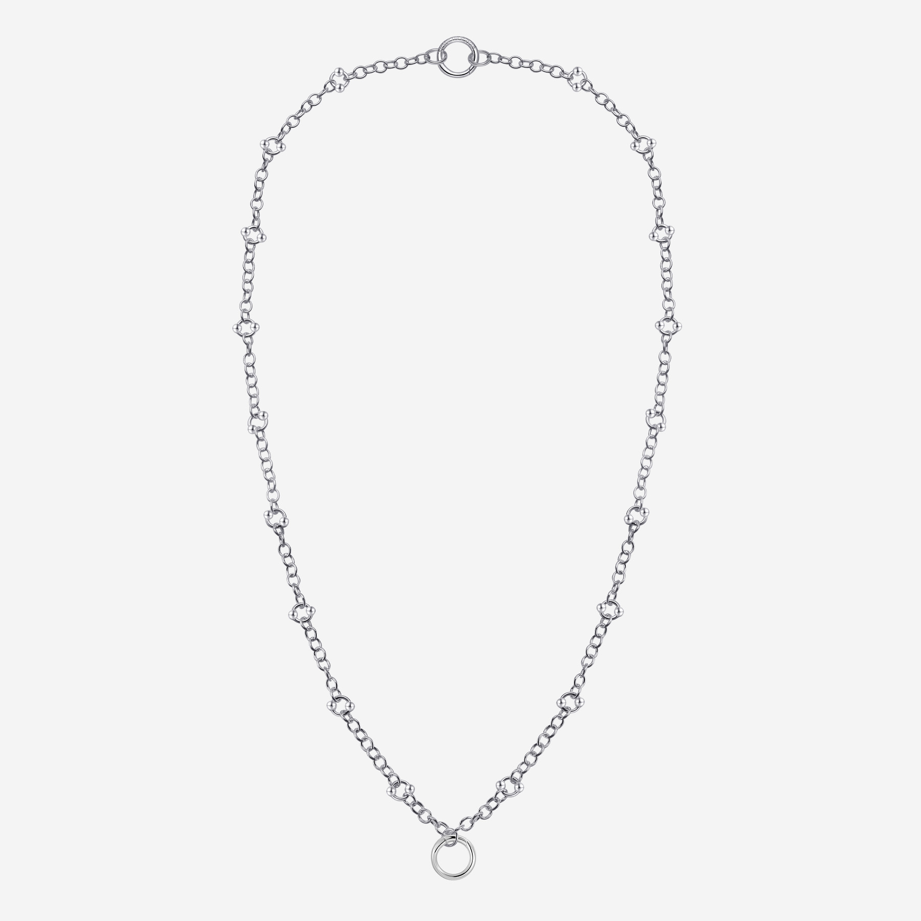 Rigid necklace Necklace WOMEN'S 925‰ Sterling silver