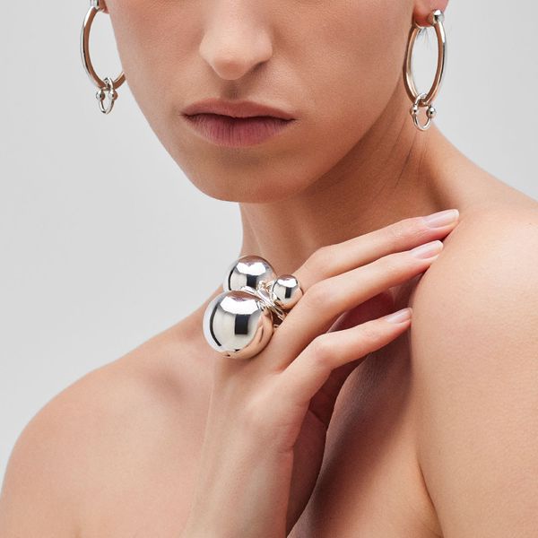Medium sphere ring