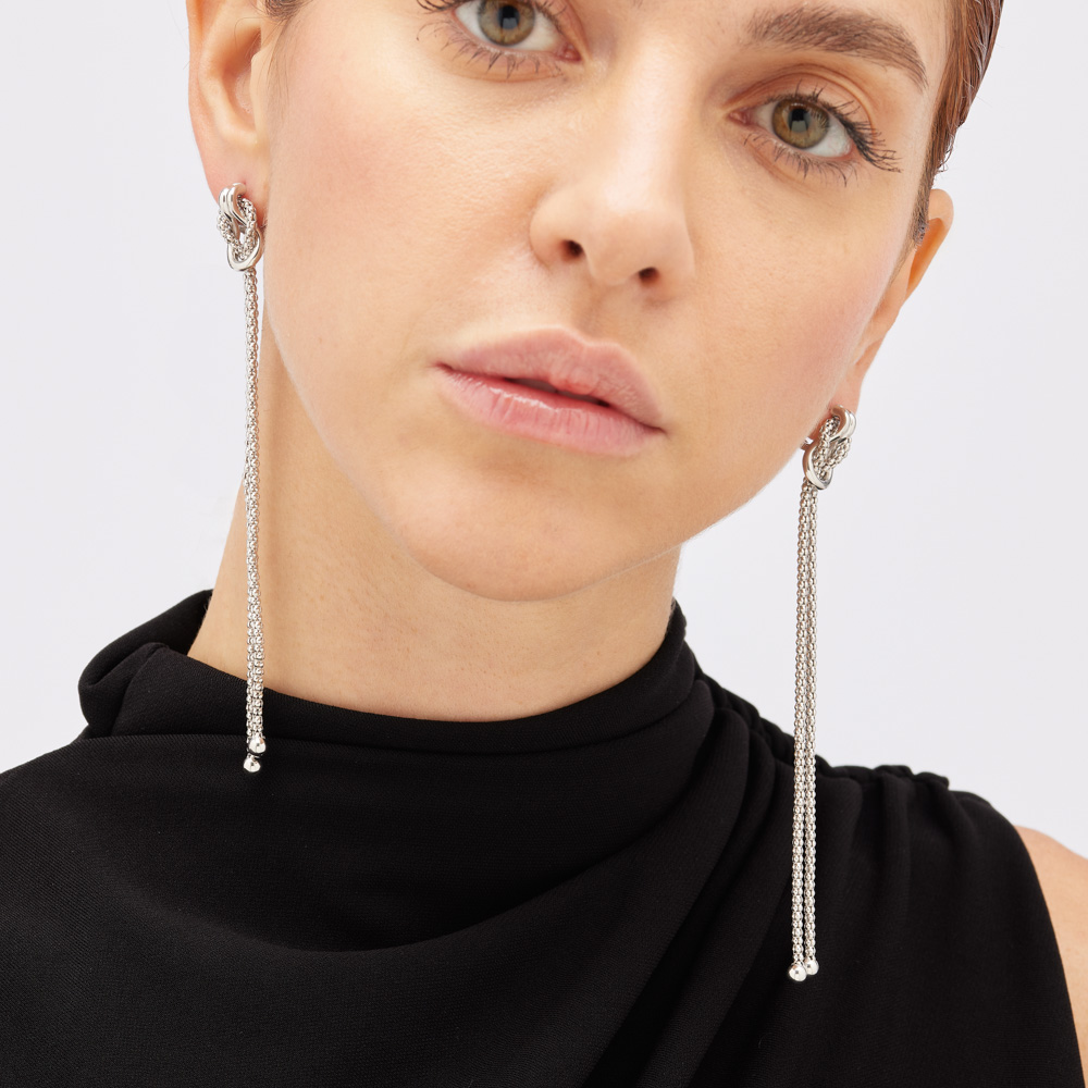 [STONE HENgE] 韓国☆925 Silver☆Polaris Silver Earrings Silver North Star Earrings Polaris Star Earring Celestial