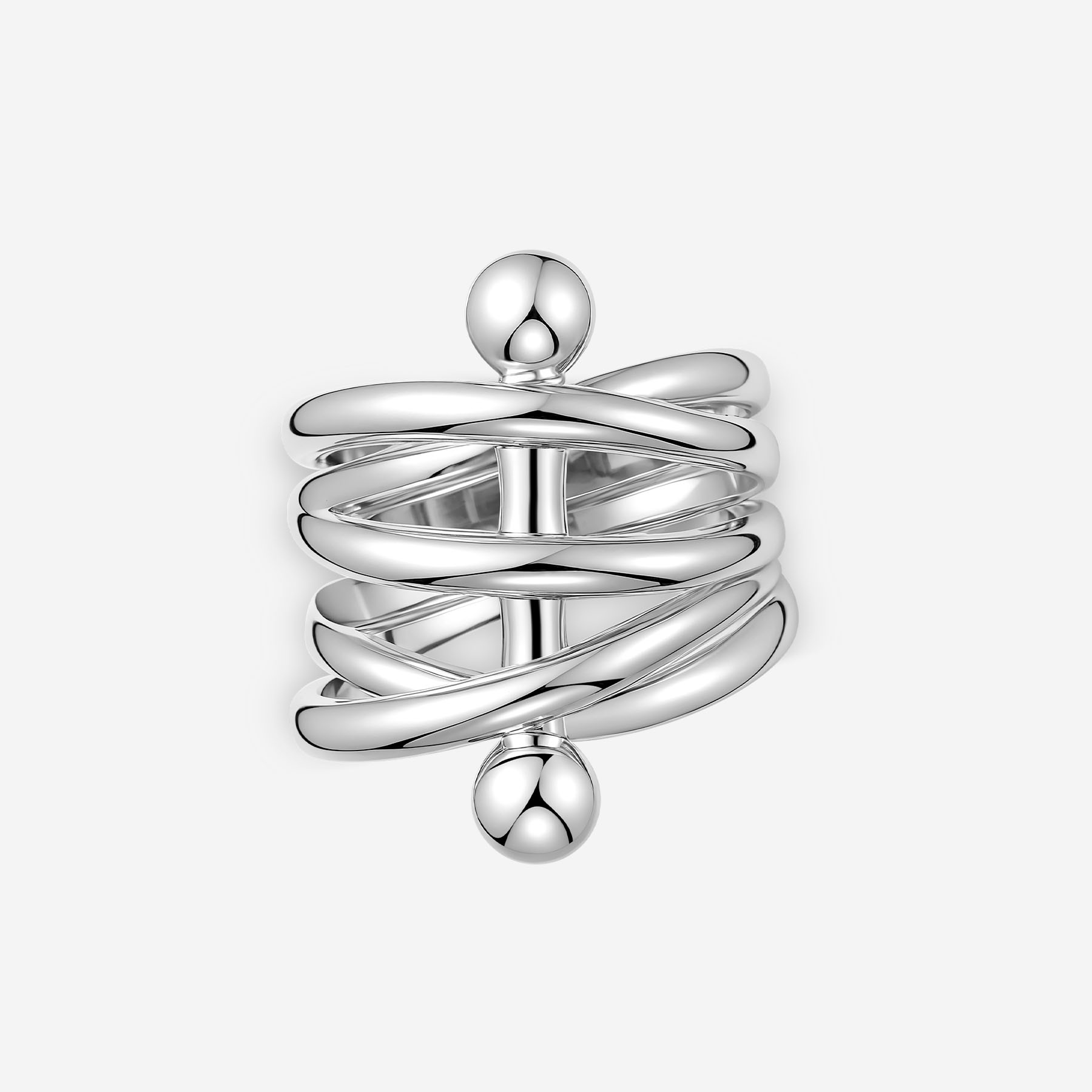 Multi-band ring Ring WOMEN'S, MEN'S 925‰ Sterling silver