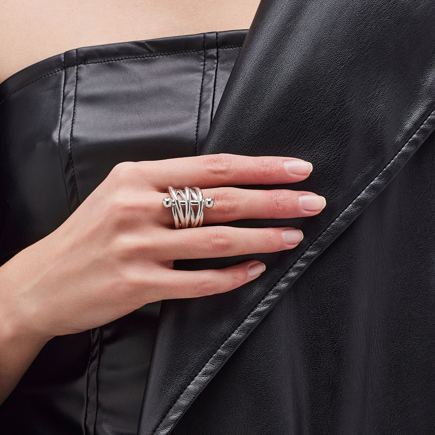 Multi-band ring Ring WOMEN'S, MEN'S 925‰ Sterling silver