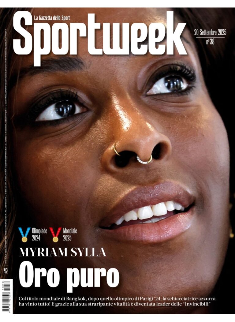 Pianegonda on Sportweek