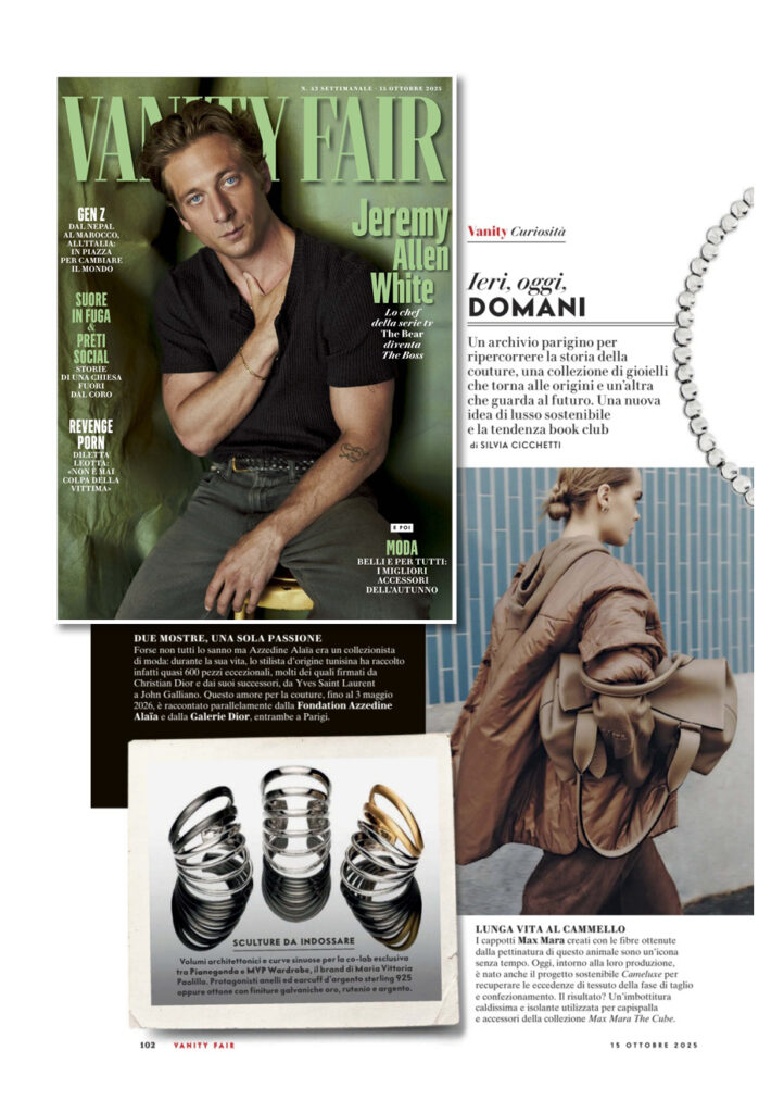 Vanity Fair per MVP Wardrobe x Pianegonda