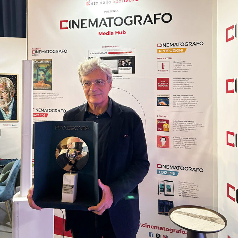 Pianegonda ha realizzato e consegnato il Premio Bresson al regista Mario Martone